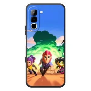 Чехол для Infinix Hot 70 Бравл Старс (VPrint) (Бравел Старс)