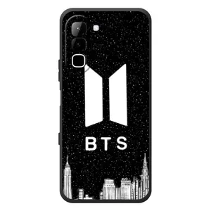 Чехлы BTS для Infinix Hot 70 (AlphaPrint) (БТС Лого)