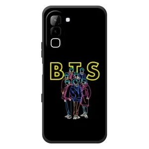 Чехлы BTS для Infinix Hot 70 (AlphaPrint) (BTS стайл)