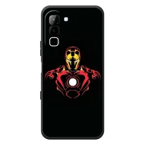 Чехлы с героями Марвел Infinix Hot 70 (VPrint) (Человек железный)