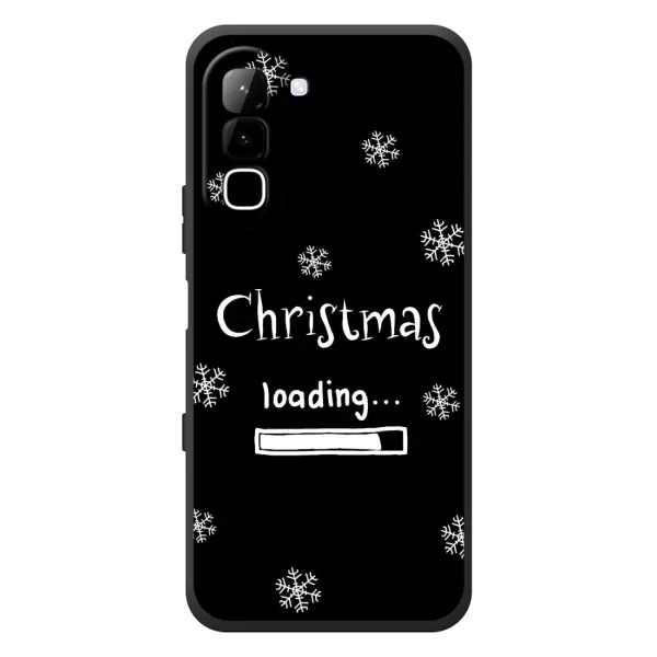 Чехол с принтом «Christmas loading» для Infinix Hot 70 Чехол с принтом «Christmas loading» для Infinix Hot 70