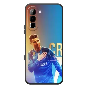 Чехол Криштиану Роналду для Infinix Hot 70 (AlphaPrint) (CR7 Real)