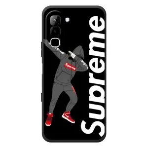 Чехол для Infinix Hot 70 с картинкой Supreme (AlphaPrint) (Деб Суприм)