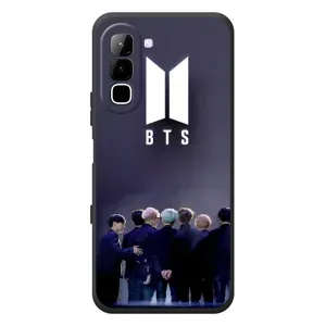 Чехлы BTS для Infinix Hot 70 (AlphaPrint) (Группа BTS)