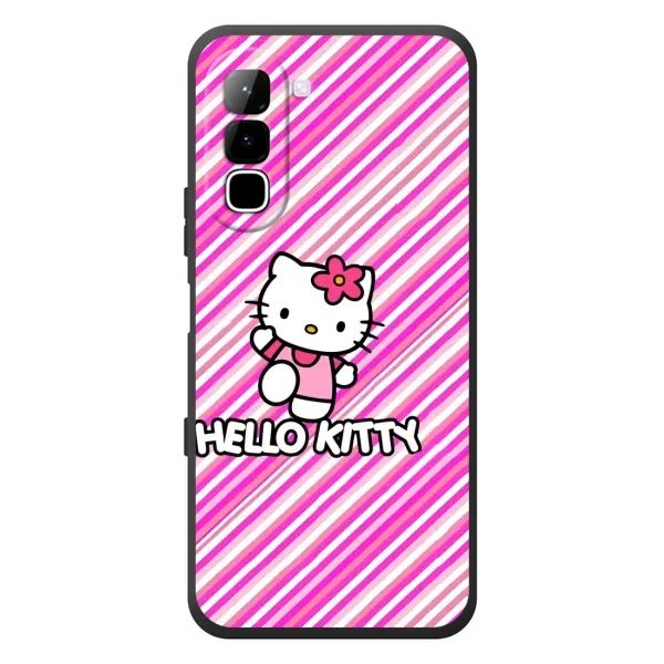 Чехол с принтом «Hello Kytty» для Infinix Hot 70