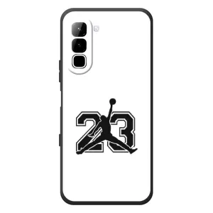 Чехлы для Infinix Hot 70 - с картинкой JORDAN (AlphaPrint) (Jordan 23)