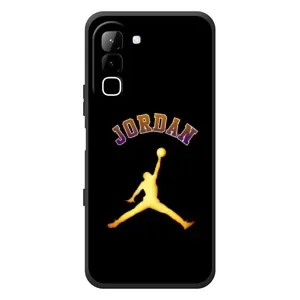 Чехлы для Infinix Hot 70 - с картинкой JORDAN (AlphaPrint) (Jordan Gold)