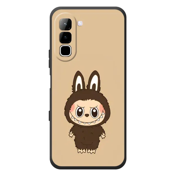Чохол з принтом «Bored Ape в червоному» для Infinix Hot 70