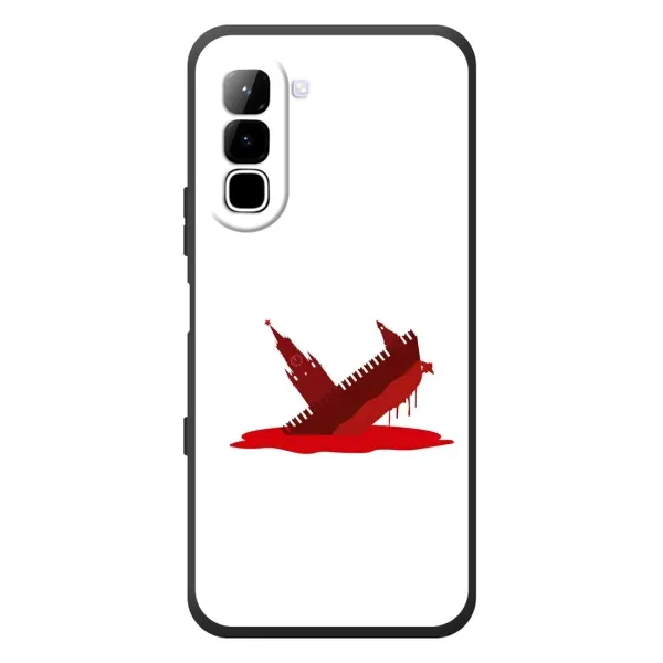 Чохол з принтом «Кремлівський Корабель» для Infinix Hot 70