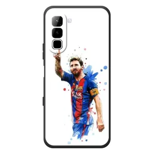 Чехлы Месси для Infinix Hot 70 (AlphaPrint) (Лео Месси)