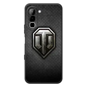 Чехлы с тематикой Киберспорт для Infinix Hot 70 (VPrint) (Лого Tanks)