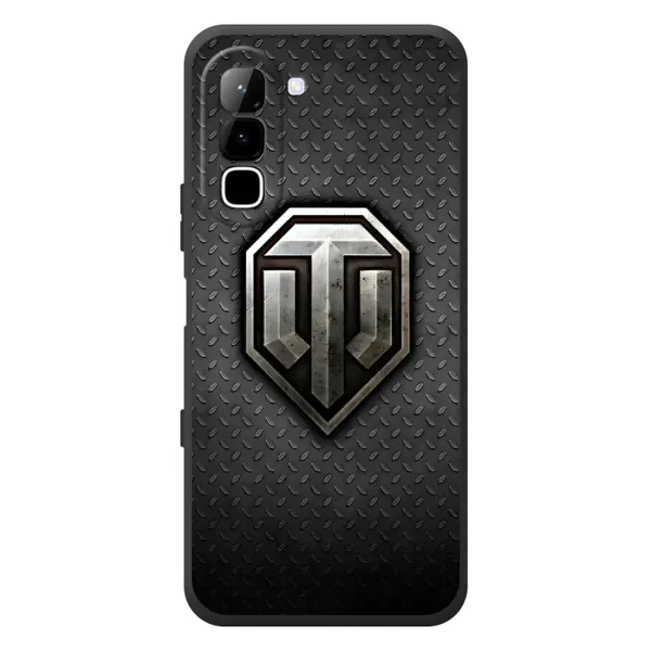 Чехол с принтом «Лого Tanks» для Infinix Hot 70