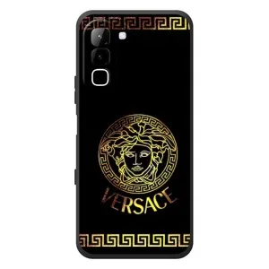 Чехлы VERSACE для Инфиникс Хот 70 (PREMIUMPrint) (Logo Versace)