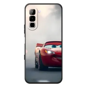 Силиконовый чехол Маквин для Infinix Hot 70 (Скоростной Маквин)