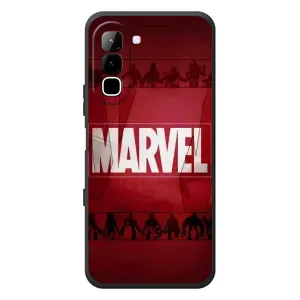 Чехол МАРВЕЛ для Инфиникс Хот 70 (AlphaPrint) (MARVEL)
