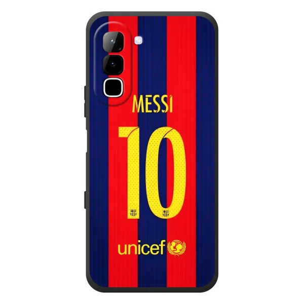 Чохол з принтом «Messi Barca 10» для Infinix Hot 70