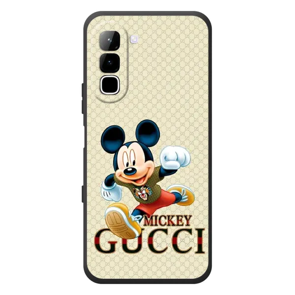Чохол з принтом «Mikki Gucci» для Infinix Hot 70