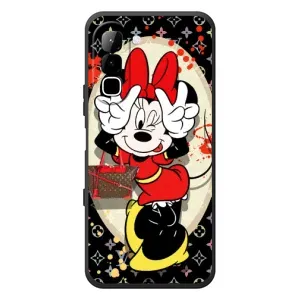 Чехол Disney Mouse Infinix Hot 70 (PREMIUMPrint) (Минни peace)
