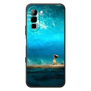 Чехол с мультфильмом Моана Infinix Hot 70 (Океан Моана)