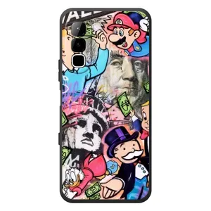 Чехлы с крутыми принтами для Infinix Hot 70 - (PREMIUMPrint) (Monopoly man)