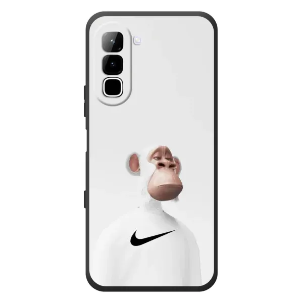 Чохол з принтом «мавпа NFT Nike» для Infinix Hot 70