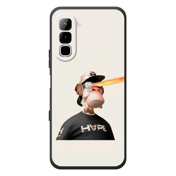 Чохол з принтом «мавпа NFT в окулярах» для Infinix Hot 70