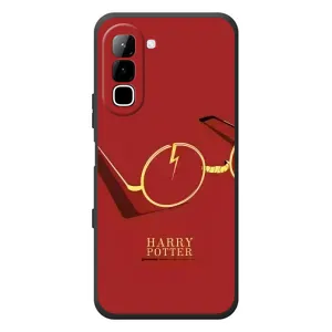 Чехлы с Гарри Поттером для Infinix Hot 70 (AlphaPrint) (очки Гарри)