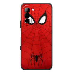 Чехол с человеком пауком для Infinix Hot 70 - (AlphaPrint) (Паук (Марвел))