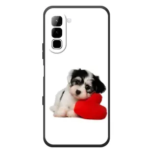 Чехлы с собаками для Infinix Hot 70 (VPrint) (Песик)