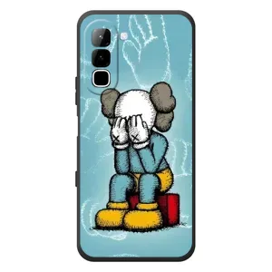 Чехлы для Infinix Hot 70 - Bearbrick Louis Vuitton (PREMIUMPrint) (Плач Bearbrick)