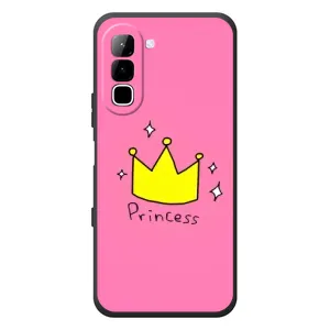 Чехол с картинкой (Стильные) для Инфиникс Хот 70 - (AlphaPrint) (Princess)
