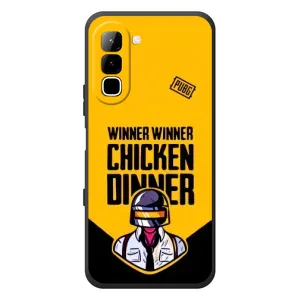 Чехол PUBG для Инфиникс Хот 70 (AlphaPrint) (Pubg шлем)