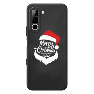Рождественские Чехлы для Infinix Hot 70 (VPrint) (Санта Крисмас)