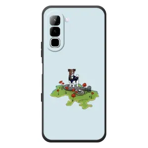 Чехлы с картинкой собаки Патрон для Infinix Hot 70 (AlphaPrint) (Сапер Пес)