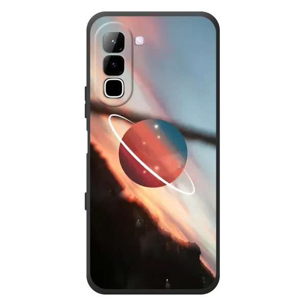 Чехол с принтом «Сатурн» для Infinix Hot 70