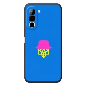 Чехлы для Infinix Hot 70 Укр. Символика (AlphaPrint) (Шапка на гербу)