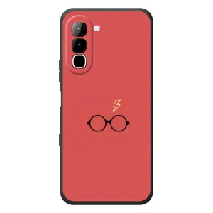 Чехлы с Гарри Поттером для Infinix Hot 70 (AlphaPrint) (шрам и очки)