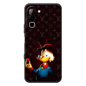 Чехлы для Infinix Hot 70 - Скрудж МакДак Louis Vuitton (PREMIUMPrint) (Скрудж с бриллиантом)