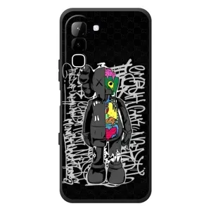 Чехлы для Infinix Hot 70 - Bearbrick Louis Vuitton (PREMIUMPrint) (Стиль Bearbrick)