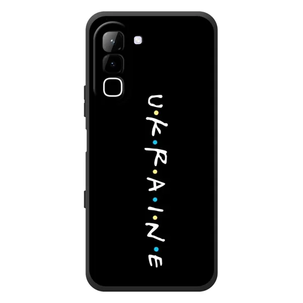 Чехол с принтом «UKRAINE» для Infinix Hot 70