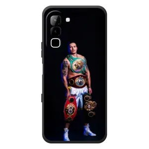 Чехол с картинкой Александр Усик для Infinix Hot 70 (Усик с поясами)