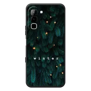 Новогодние, Праздничные Чехлы для Infinix Hot 70 - 2024 год (Winter)