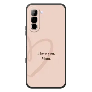 Чехлы для мамы на Infinix Hot 70 (Сердце маме)
