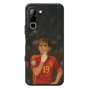 Чехол с футболистом Ламин Ямаль Infinix Hot 70 (Ямаль аниме)