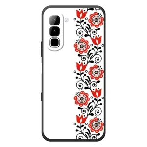 Чехол для Патриота Украины Infinix Hot 70 - (AlphaPrint) (Яркая вишиванка)
