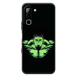 Чехлы с героями Марвел Infinix Hot 70 (VPrint) (Зелёный Халк)