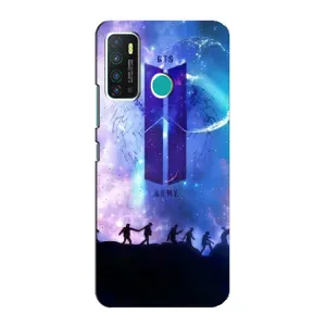 Чехлы BTS для Infinix Hot 9 / Hot 9 Pro (AlphaPrint) (Army BTS)