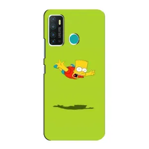 Чjхол з Сімпсонами для Infinix Hot 9 / Hot 9 Pro (VPrint) (Барт Сімпсон)