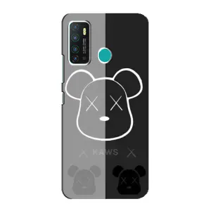 Чехлы для Infinix Hot 9 / Hot 9 Pro - Bearbrick Louis Vuitton (PREMIUMPrint) (БеарБрик глаза)