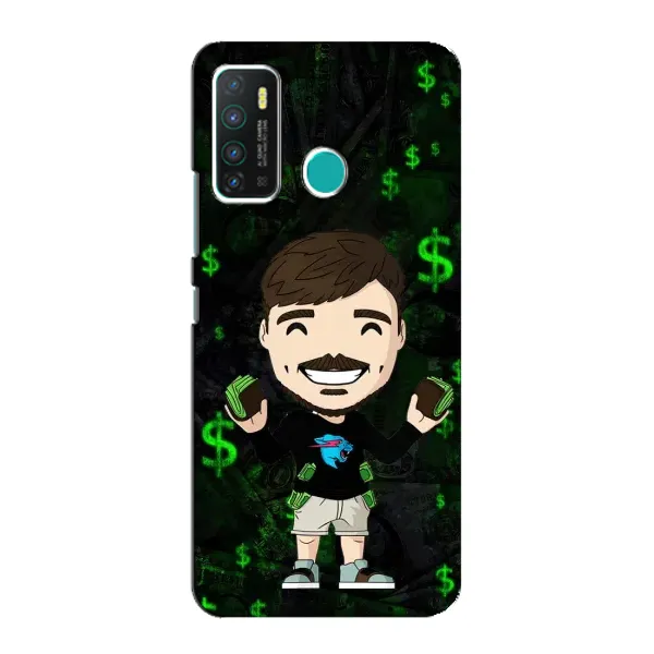 Чехол с принтом «Блогер Beast» для Infinix Hot 9 / Hot 9 Pro